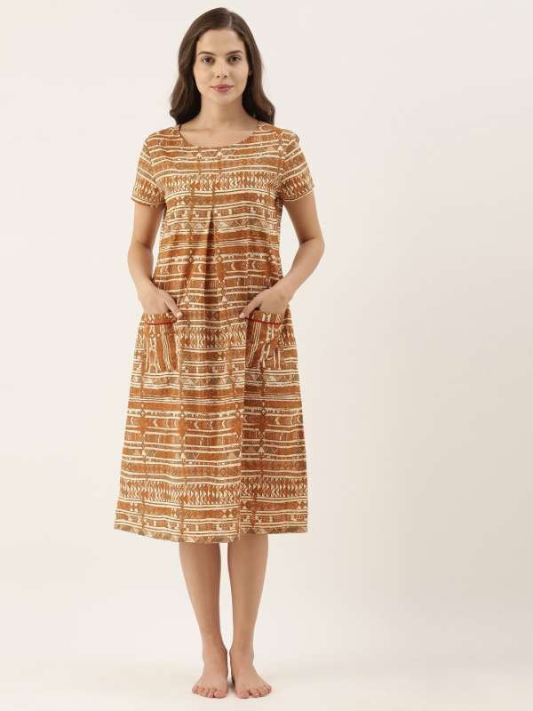 Myntra short nighty sales