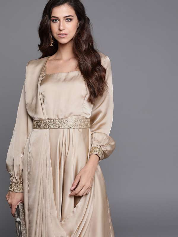 party wear flare gown