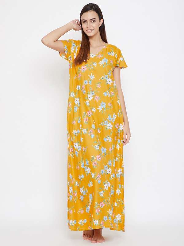 Myntra short nighty Clearance