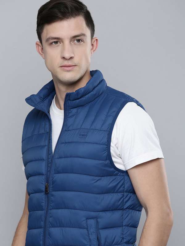 levis half sleeve jacket