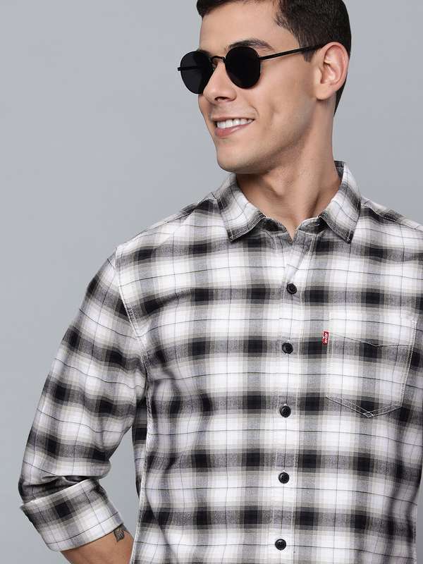 levis plain black shirt