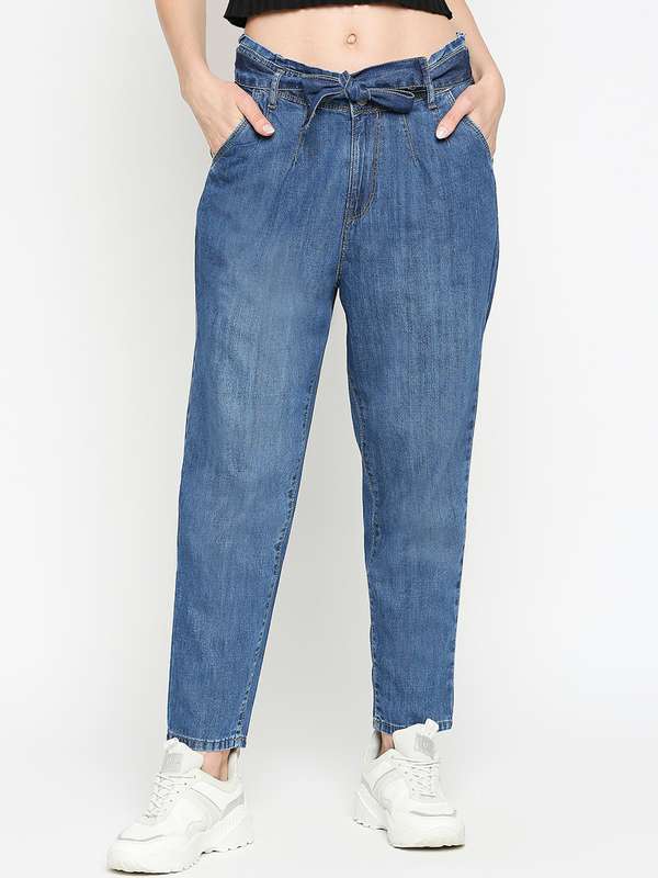 Baggy jeans myntra clearance