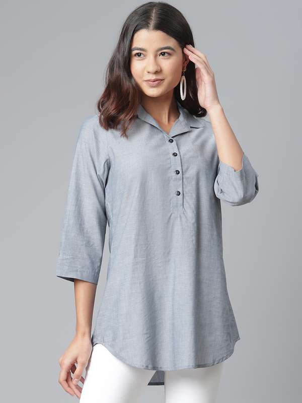 Grey Shirt Women - Buy Grey Shirt Women 