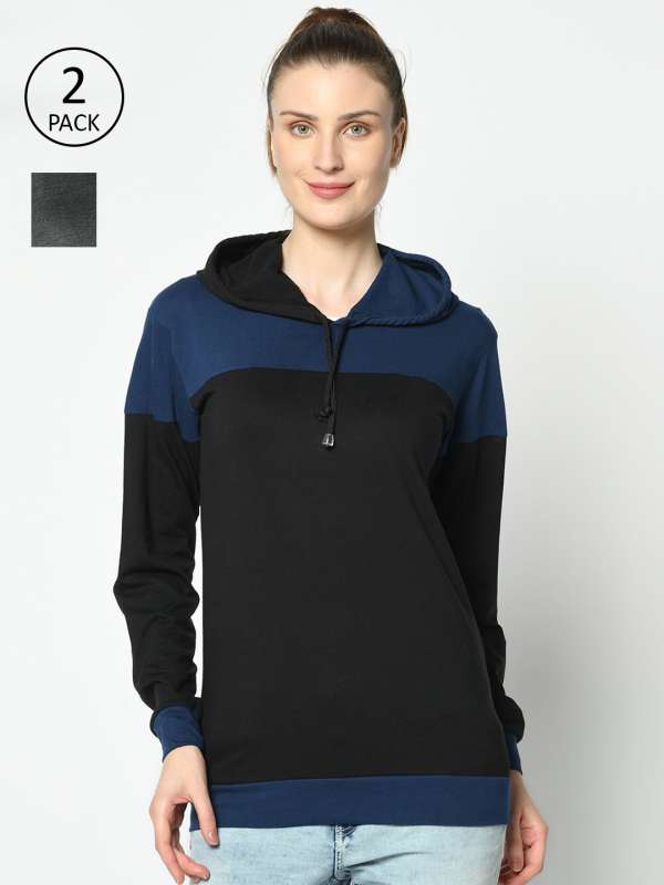 Hooded t discount shirts for ladies