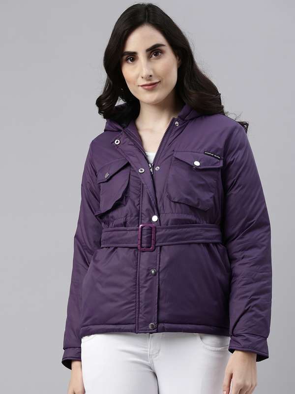 purple womens jacket