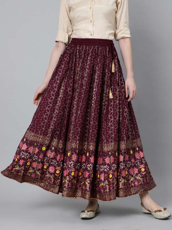 ethnic skirt top