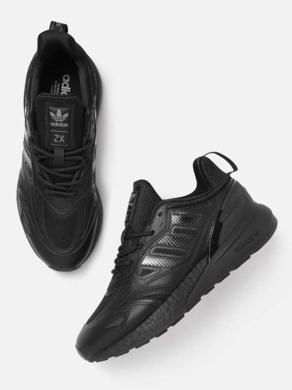 Adidas black casual shoes hotsell