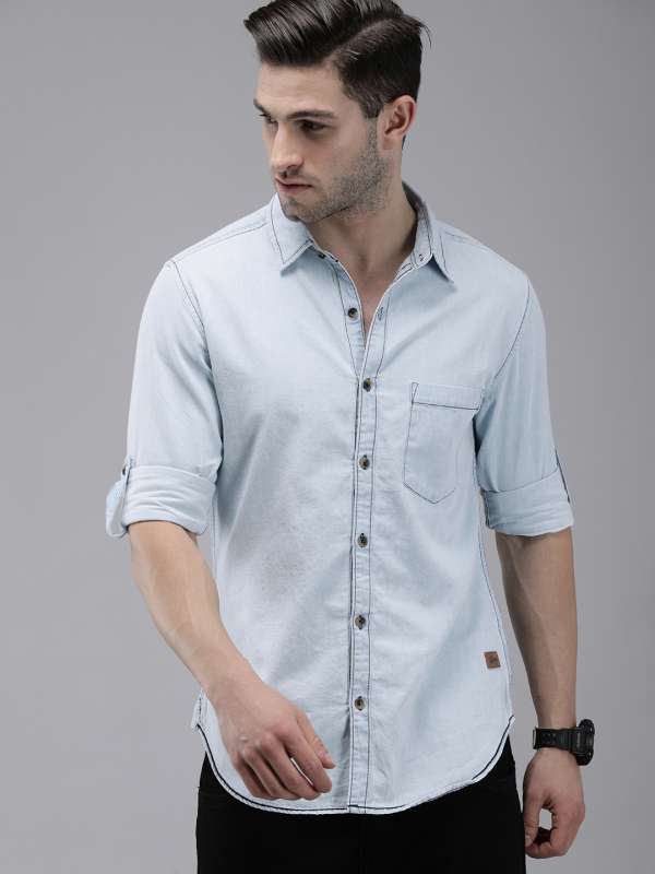 Knee length shirts online
