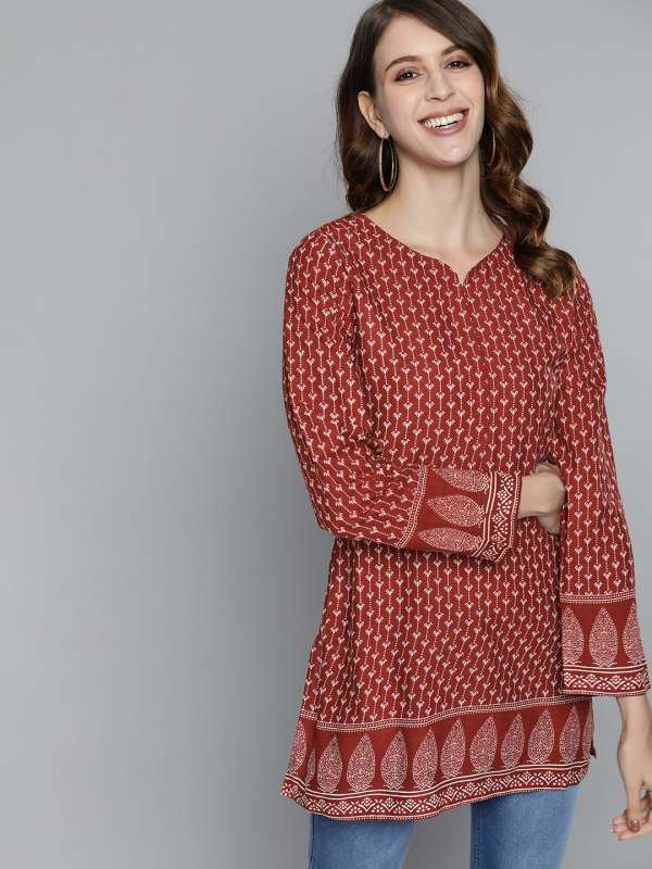 long kurti sweater design