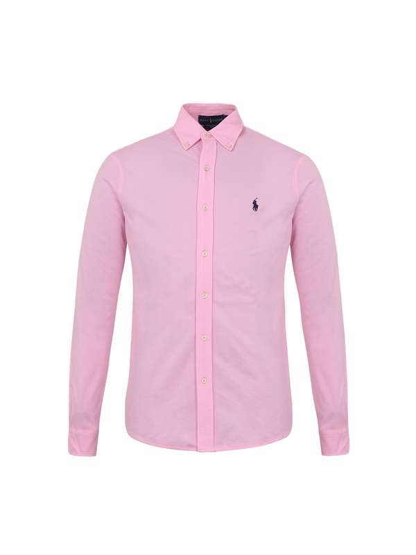 Ralph lauren pink slim fit shirt Clearance