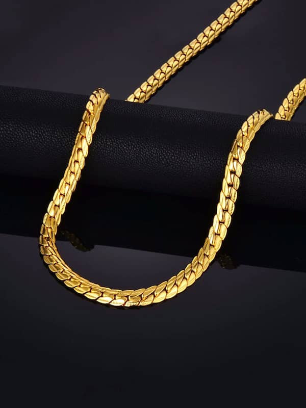 Gold Chains - Buy Gold Plated Chains & Necklaces Online - Myntra