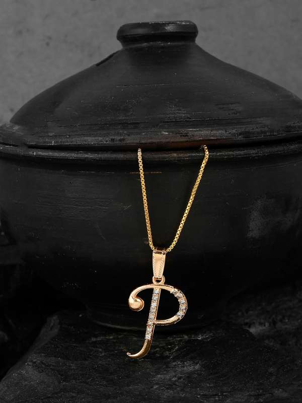 Alphabet p pendant design new arrivals