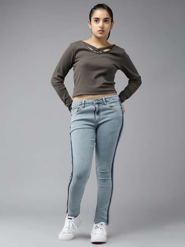 Girls cherokee jeans hot sale