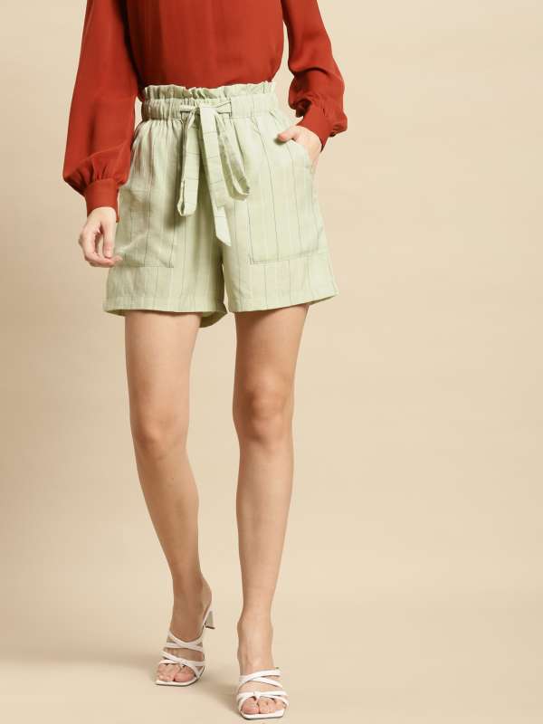 Mint store green shorts
