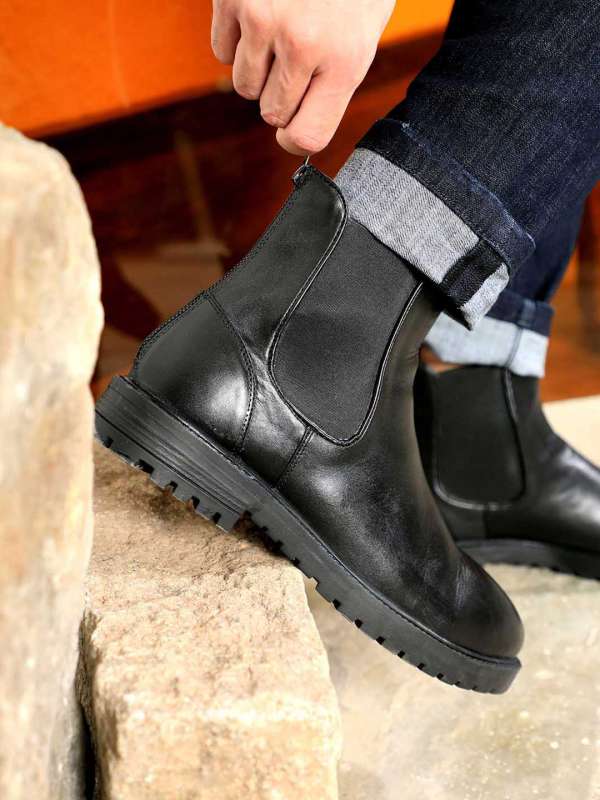Waterproof flat boots on sale
