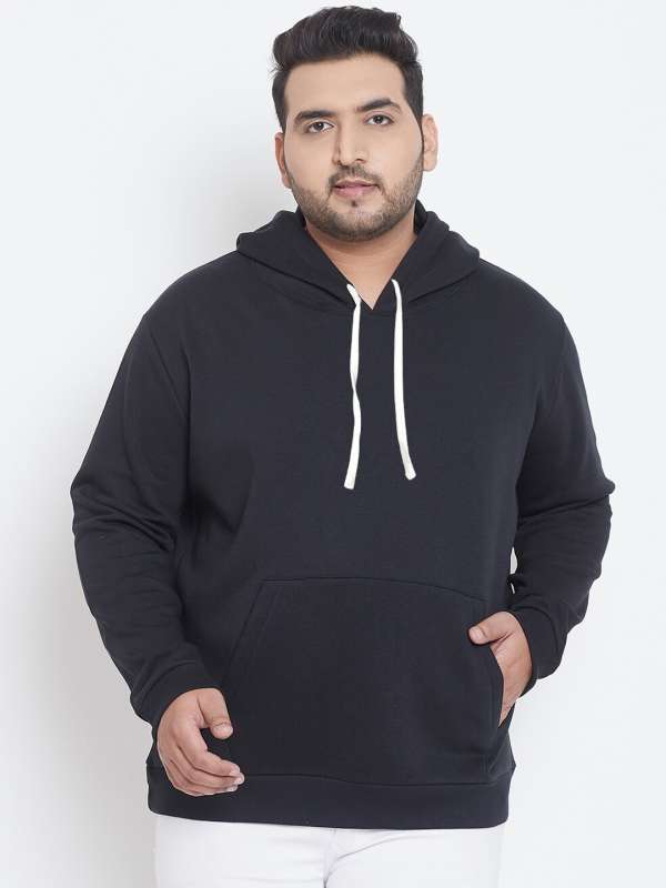 Solid best sale black sweatshirt