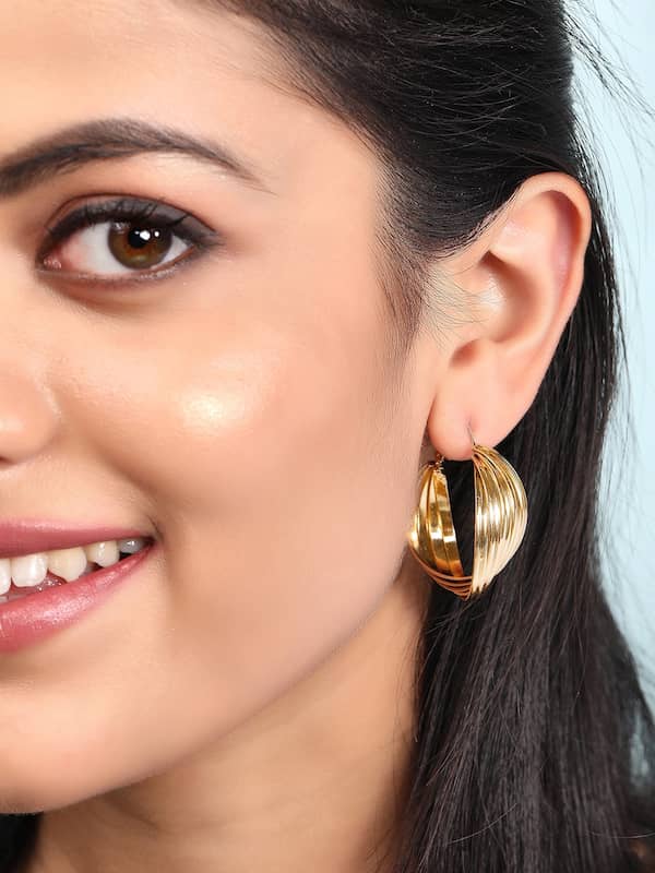 Buy Forty Hands Stylish Hoop Earrings For Women Girls ER56 Online  Get  70 Off