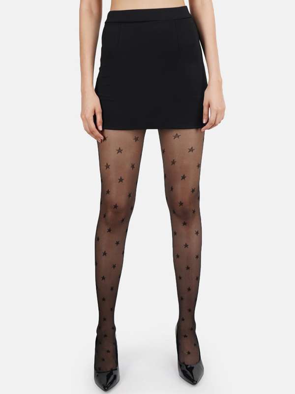 Black stockings myntra