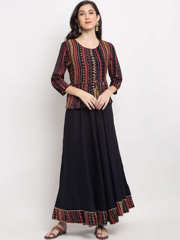 long jacket dress design