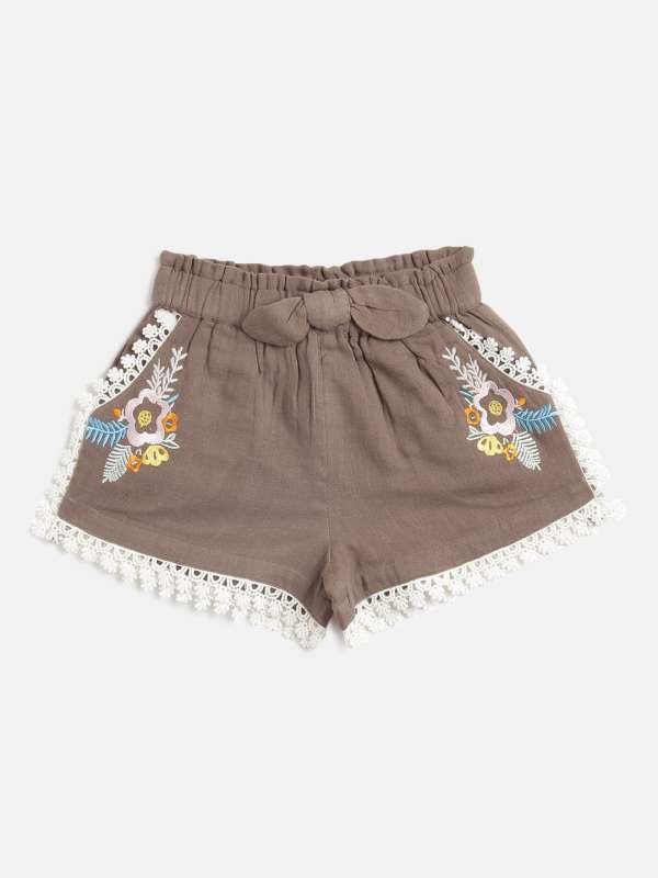 Shorts for on sale girls myntra