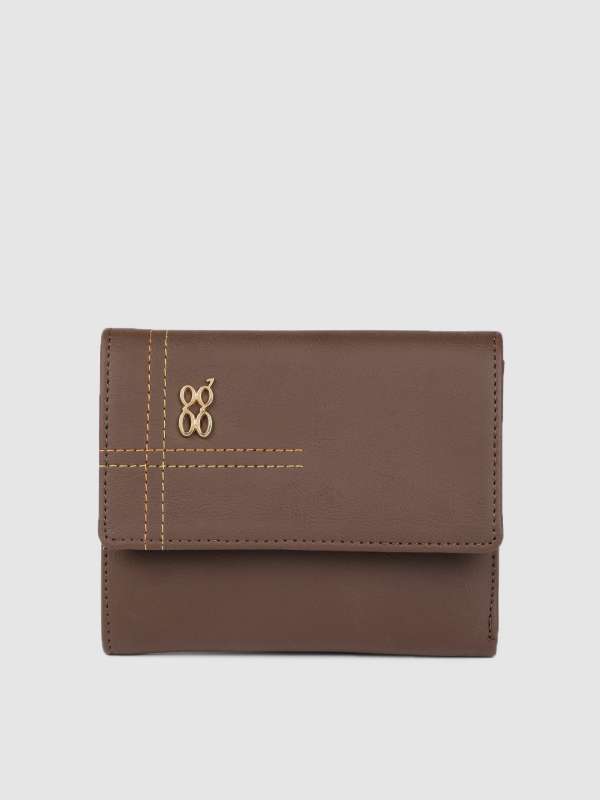 Buy BAGGIT PVC Womens Casual Wear 3 Fold Wallet