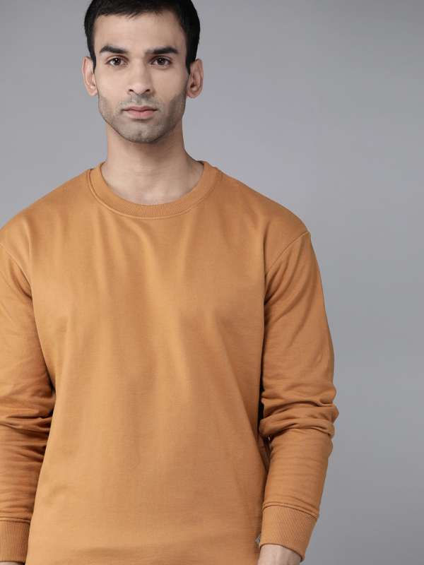 Khaki sweatshirt men discount