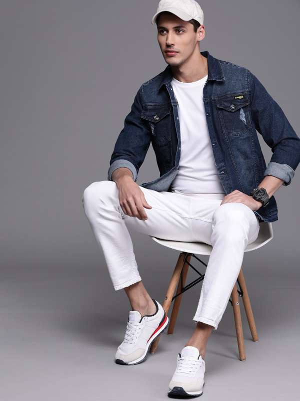 Men Ripped Jeans Jackets Buy Men Ripped Jeans Jackets online in