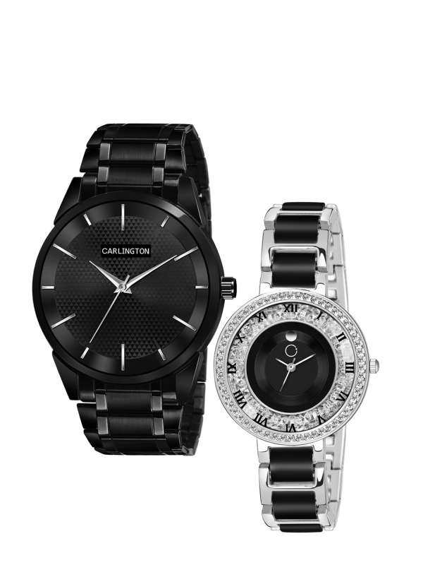 Stainless Steel Watches Buy Stainless steel Watch Online Myntra