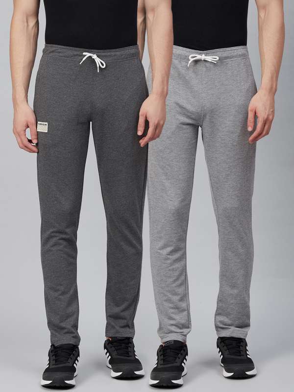 Buy Grey  White Track Pants for Men by Hubberholme Online  Ajiocom