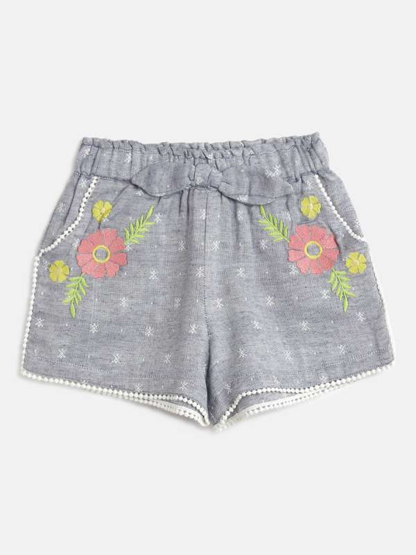 Shorts for sales girls myntra