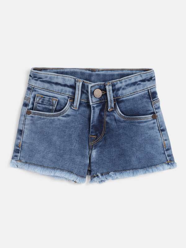 Girls Denim Short Explore A Wide Range Of Denim Shorts For Girls At Myntra