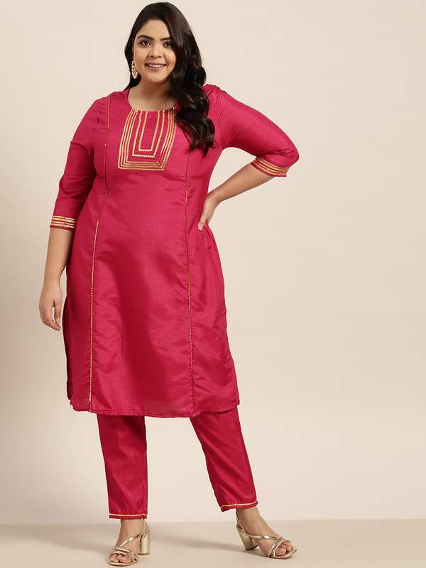 plus size kurtas online