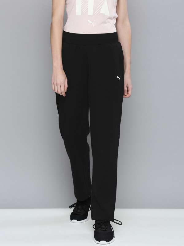 Puma Sweatpants  Buy Puma Evide Knit Womens Black Track Pants Online   Nykaa Fashion