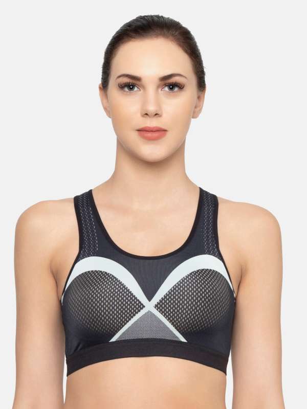 Buy TRIUMPH Grey Triaction Control Lite Bounce Control Wired Padded Sports  Bra
