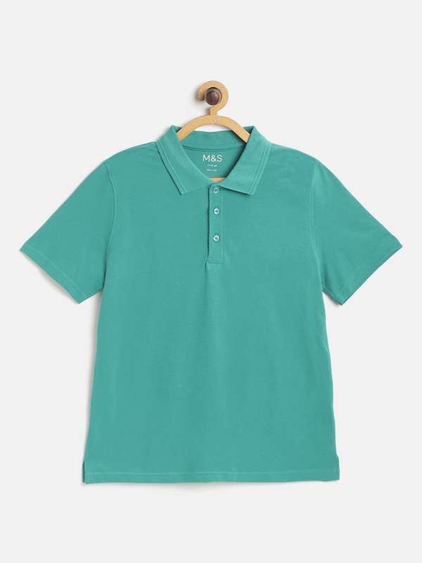M and s mens polo t shirts