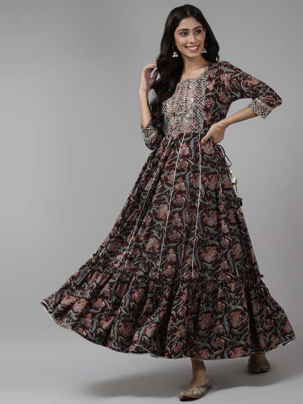 Buy Kalamkari Anarkali Suits 