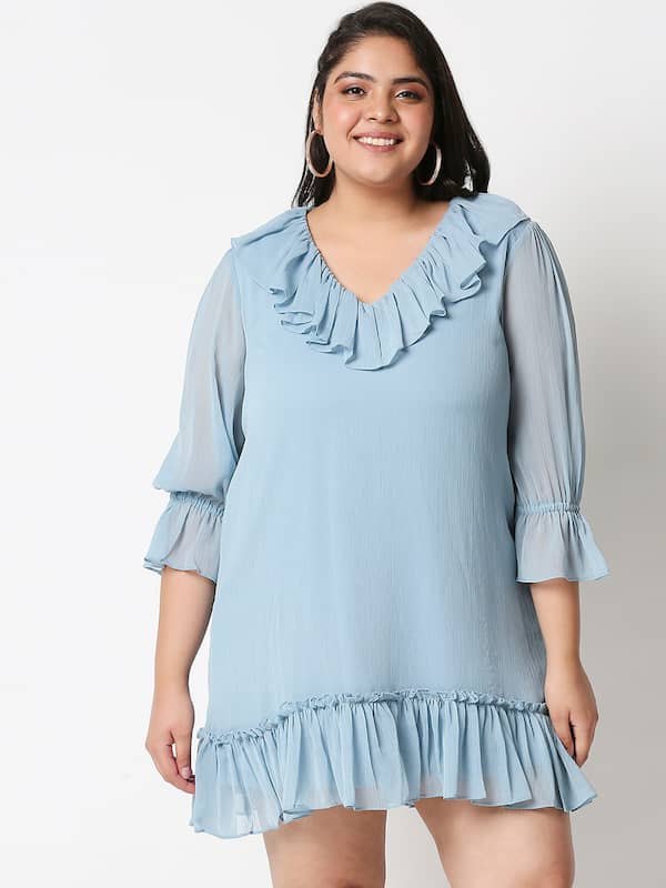 Plus Size Dresses Online only on Myntra