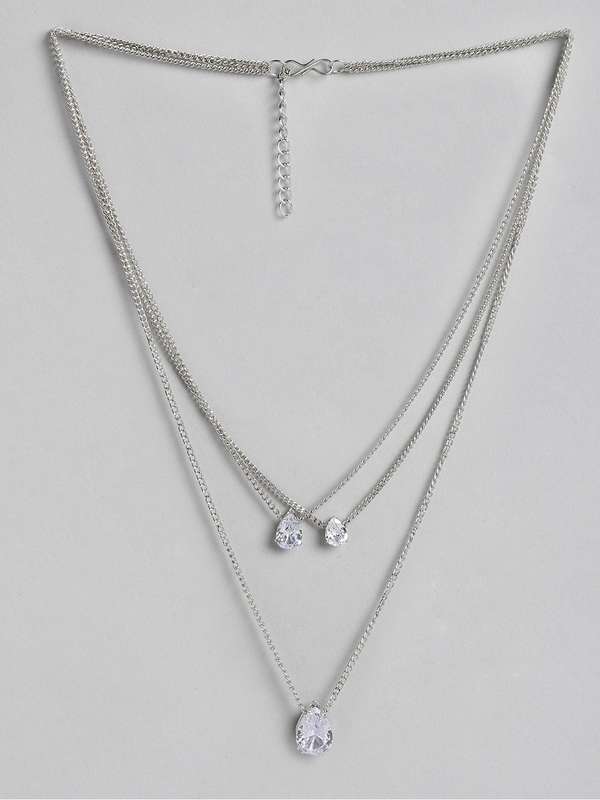 Silver Necklaces - Get Upto 80 