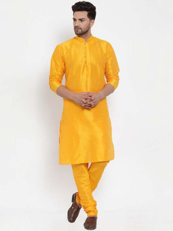 Mustard color kurta pajama top