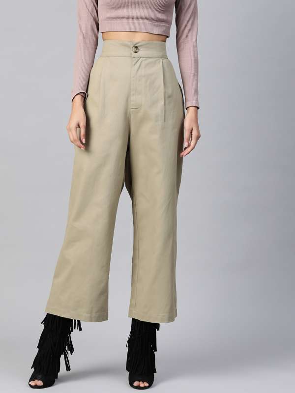 Buy Black Trousers  Pants for Women by Vero Moda Online  Ajiocom