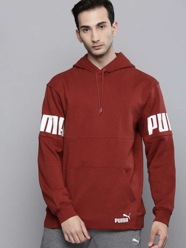 puma sweaters red
