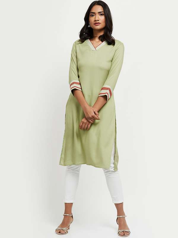 Max kurtis myntra clearance