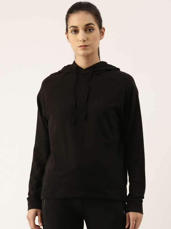 Women Black Hoodie Buy Women Black Hoodie online in India