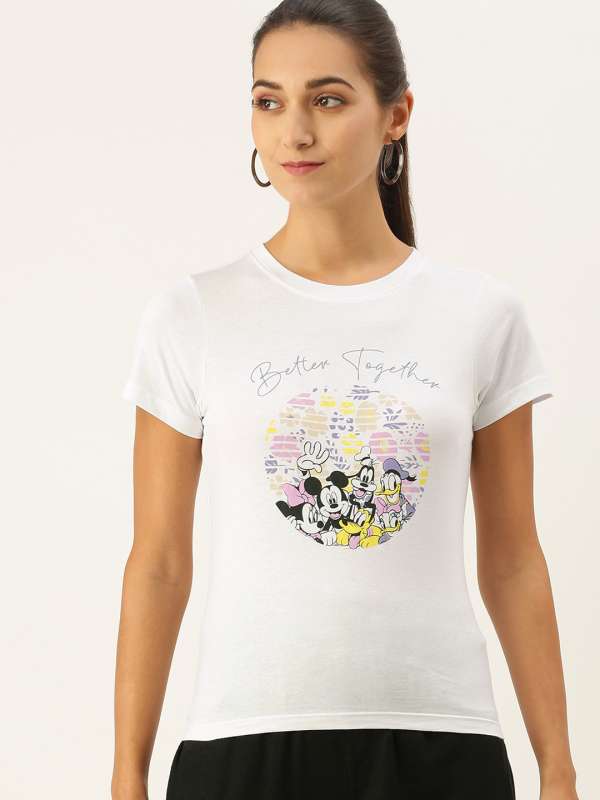 Mickey mouse t shirt for womens india deals