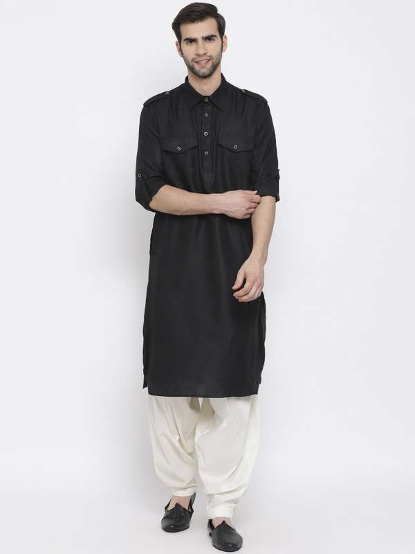 Buy Black Pyjamas & Churidars for Boys by NAMASKAR Online | Ajio.com