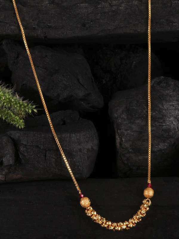Myntra shop jewellery mangalsutra