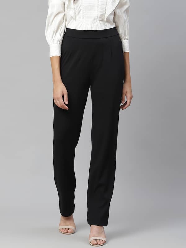 Jersey Flared Trousers  MS Collection  MS