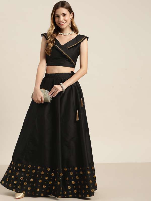 Long Black Skirt Buy Long Black Skirt online in India