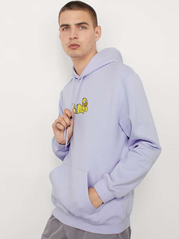 white hoodie myntra