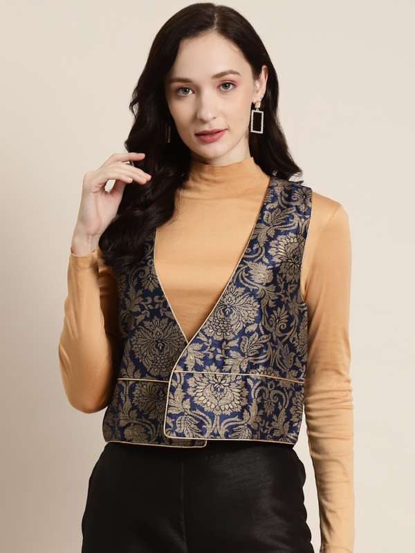 Ethnic waistcoats sales for womens